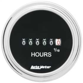 Traditional Chrome™ Electric Hourmeter Gauge